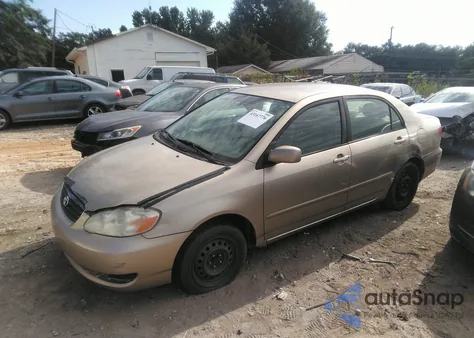 2008 Toyota Corolla Le z USA, uszkodzony, nr VIN 1NXBR32E88Z978755